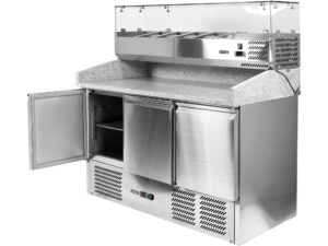 MASĂ RECE PIZZA, 368L ȘI EXTENSIE 6XGN1