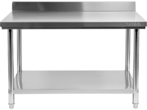 MASĂ de Lucru 1600x700xh850+100mm cu Spațiu de Depozitare și Tăblie