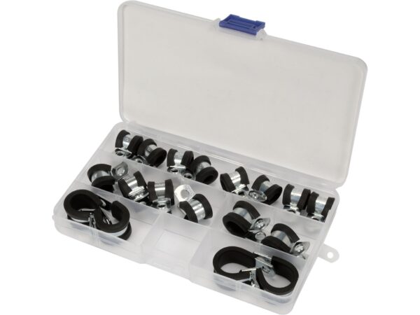 SET Cleme OȚEL Inoxidabil cu Cauciuc, 18 BUC