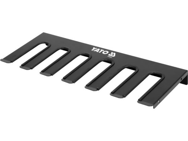 POLIȚĂ METALICĂ PENTRU SCULE ELECTRICE, 6 FANTE, 576x225x55MM
