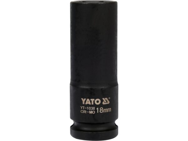 Cheie Tubulară de Impact Hexagonală Adâncă 1/2”x18mm