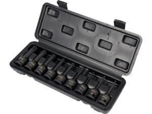 SET BIȚI IMPACT 1/2”, SPLINE, 9 BUC