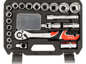 TRUSĂ TUBULARE 1/2″ 24 PIESE