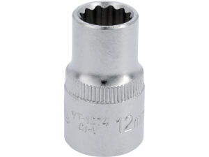 CHEIE TUBULARĂ BIHEXAGONALĂ 12MM, 1/2”