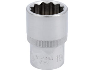 CHEIE TUBULARĂ BIHEXAGONALĂ 18MM, 1/2”