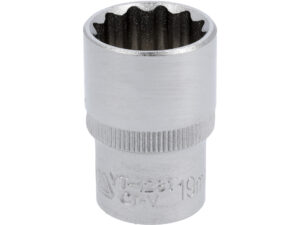 CHEIE TUBULARĂ BIHEXAGONALĂ 19MM, 1/2”