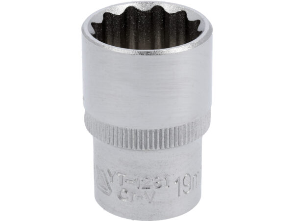 Cheie Tubulară Bihexagonală 19mm, 1/2”