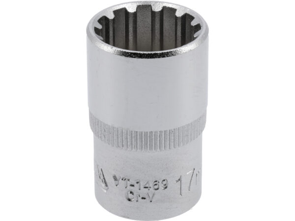 Cheie Tubulară Spline 1/2”x17mmx38mm