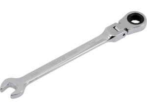 CHEIE COMBINATĂ CU CLICHET ȘI CAP FLEXIBIL 9MM