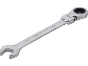CHEIE COMBINATĂ CU CLICHET ȘI CAP FLEXIBIL 17MM