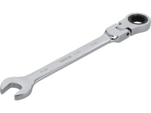 CHEIE COMBINATĂ CU CLICHET ȘI CAP FLEXIBIL 21MM