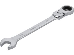 CHEIE COMBINATĂ CU CLICHET ȘI CAP FLEXIBIL 24MM