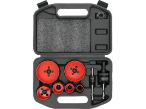 SET CAROTE PENTRU ELECTRICIENI, 8 BUC, 22-73MM