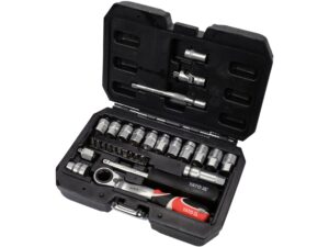 TRUSĂ TUBULARE SPLINE 1/4”, 29 PIESE