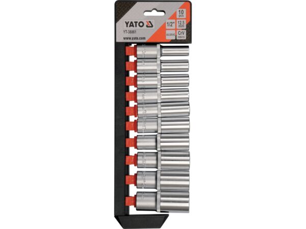 SET Tubulare 10 Piese, 1/2”, CR-V