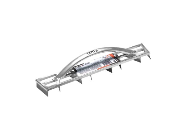 Gletieră Aluminiu cu Dinți Nivelare 450x90mm
