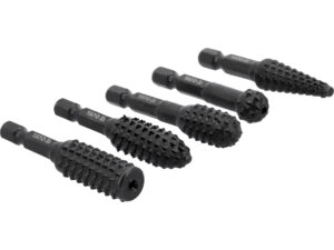 SET FREZE PENTRU LEMN, HEX, 5 BUC