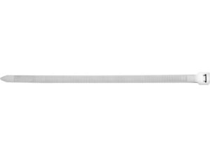 COLIERE DIN PLASTIC 200X7,6MM, 50 BUC, ALB