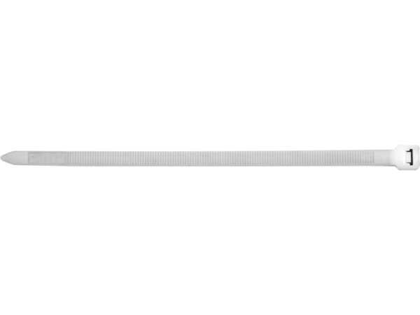 Coliere din Plastic 200×7,6mm, 50 Buc, ALB