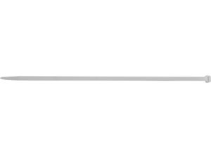 COLIERE DIN PLASTIC 300X7,6MM, 50 BUC, ALB