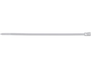COLIER PLASTIC REUTILIZABIL 4,8X200MM 100 BUC, ALB