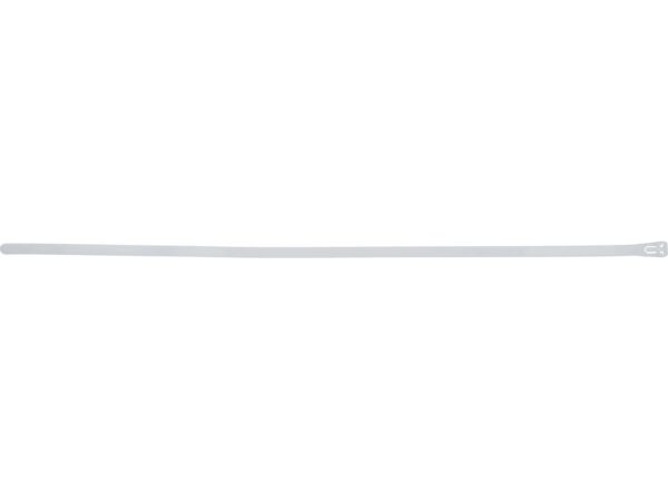 Colier Plastic Reutilizabil 7,6x450mm 50 Buc, ALB