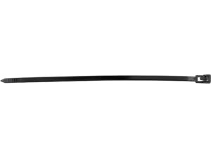 COLIER PLASTIC REUTILIZABIL 4,8X200MM 100 BUC, NEGRU