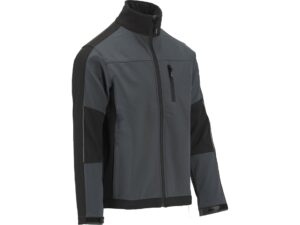 Jachetă Softshell, Gri/negru, S