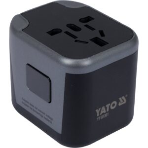 ADAPTOR UNIVERSAL DE CĂLĂTORIE, 2 X PORT USB