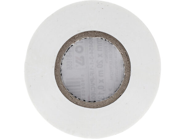 Bandă Izolatoare 19mmx20mx0.13mm, ALBĂ