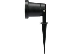 REFLECTOR GU10 CU SUPORT NEGRU DE ALUMINIU
