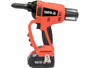 Presă de Nituit 18v, 2.4, 3-3.2, 4, 4.8-5mm, 1X3AH
