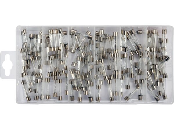 SET Siguranțe de Sticlă 6x30mm, 120 Piese