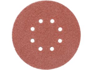 SET 50 DISCURI ABRAZIVE VELCRO, 150MM, 8 GĂURI, P40