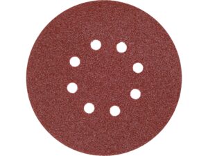 SET 50 DISCURI ABRAZIVE VELCRO, 150MM, 8 GĂURI, P60