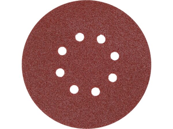 SET 50 Discuri Abrazive Velcro, 150mm, 8 Găuri, P60
