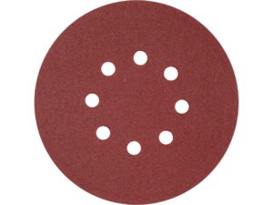 SET 50 DISCURI ABRAZIVE VELCRO, 150MM, 8 GĂURI, P240