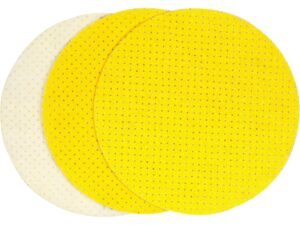 DISC DE ȘLEFUIT PERFORAT 225MM, P150, VELCRO, 3 BUC.