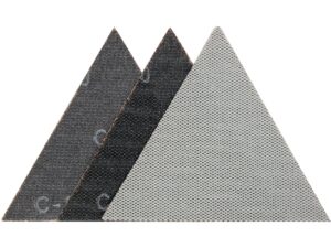 Plasa Abrazivă Triunghiulară cu Velcro, 28cm, 3BUC P120