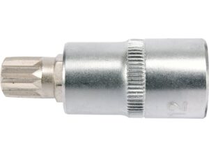BIT SPLINE M12, CU ADAPTOR 1/2”, 55MM