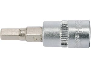 BIT HEXAGONAL 5 , CU ADAPTOR 1/4”, 37MM