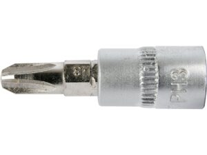 BIT CRUCE CU ADAPTOR 1/4”, PH3X37MM