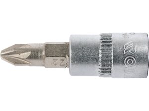 BIT CRUCE CU ADAPTOR 1/4”, PZ2X37MM
