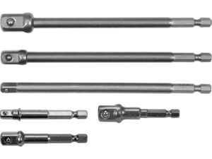 SET 6 ADAPTOARE HEXAGONALE 1/4”, 3/8”, 1/2”
