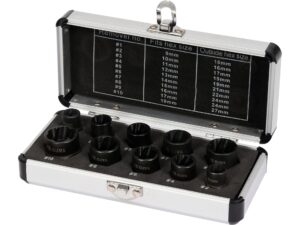 SET Extractoare Șuruburi, 3/8”, 10 BUC