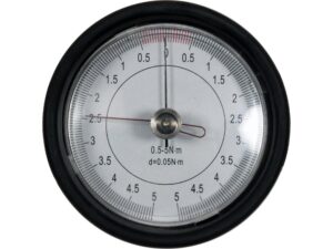 CHEIE DINAMOMETRICĂ CU CEAS, 1/4”, 0-5NM