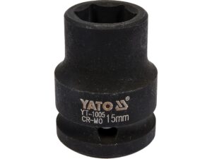 CHEIE TUBULARĂ DE IMPACT HEXAGONALĂ 1/2”X15MM