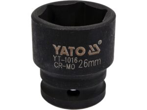 CHEIE TUBULARĂ DE IMPACT HEXAGONALĂ 1/2”X26MM