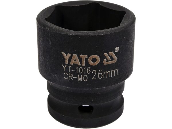 Cheie Tubulară de Impact Hexagonală 1/2”x26mm