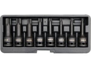 SET 8 CHEI TUBULARE DE IMPACT, TORX 1/2”